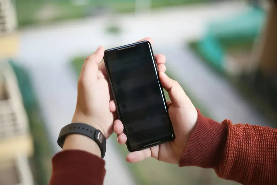 smartphone, hand, android, phone