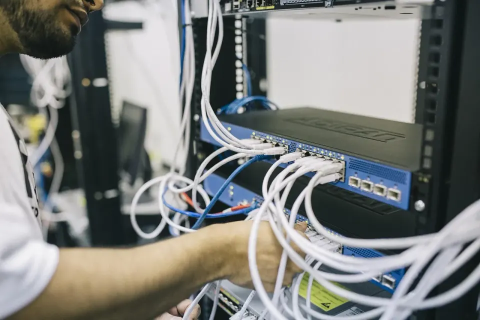 fiber, cable, wire, connection