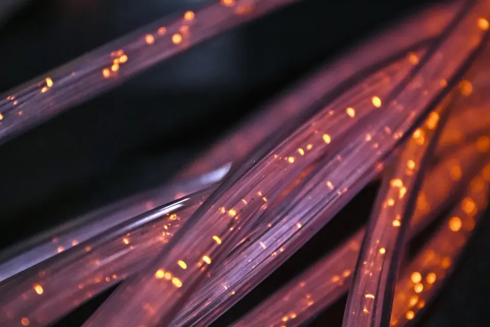 fiber, cable, wire, connection