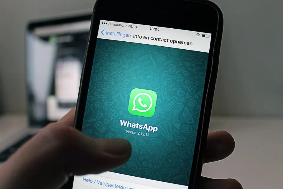 A smartphone showing a messaging app, where one-time login codes usually arrive